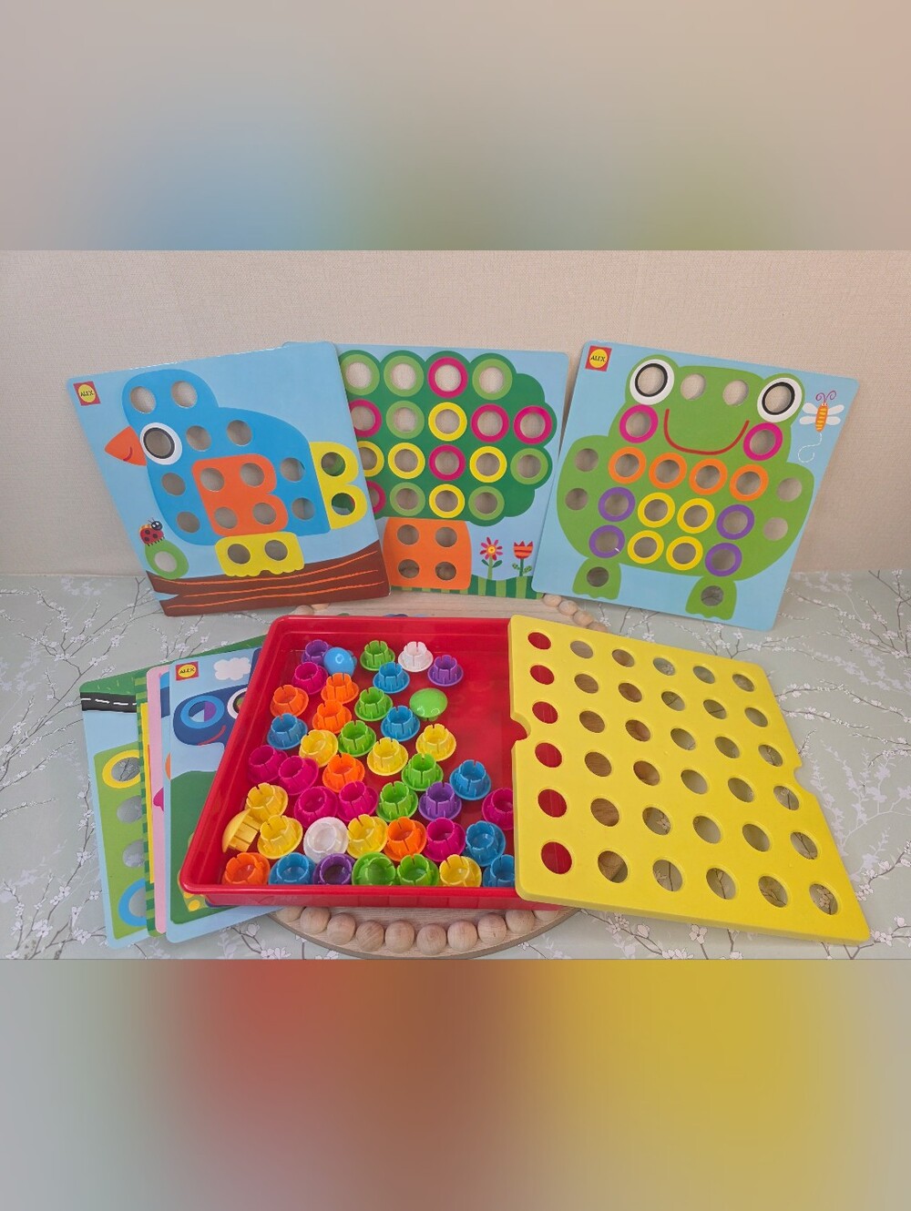 Kids Button Art Toy